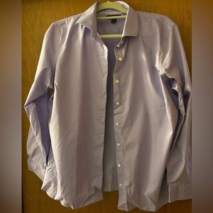 Lands’ End Button front shirt, Lavender, Sz 18 Petite- photo doesn’t do justice